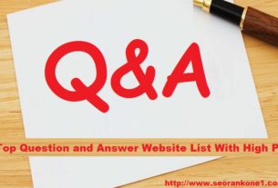 Question and Answer Websites