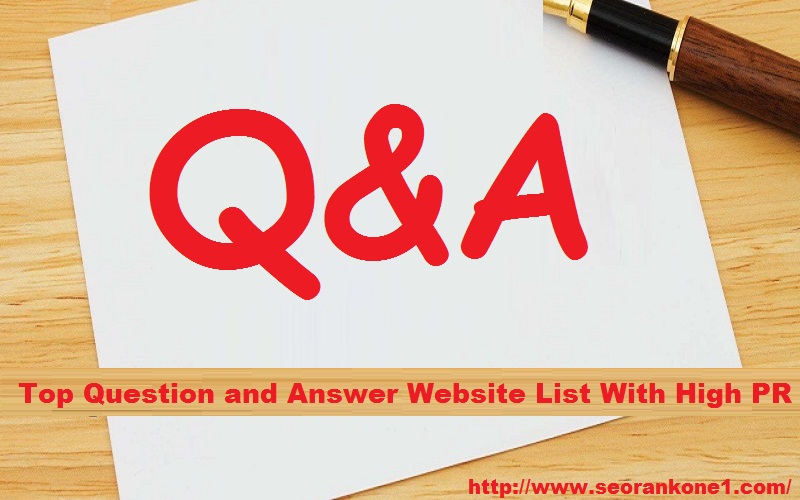 Question and Answer Websites