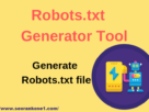 Robots.txt Generator