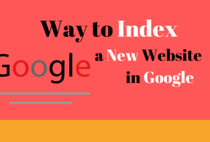 Way To Index A New Website In Google