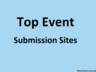 event submission sites