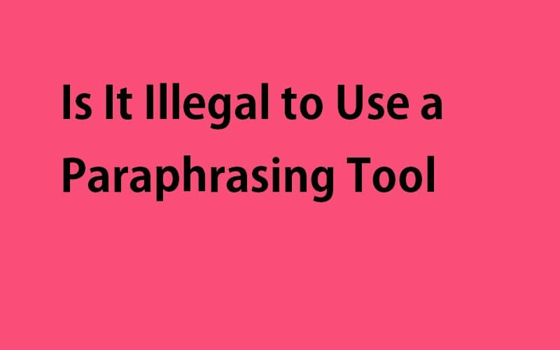 Paraphrasing Tool