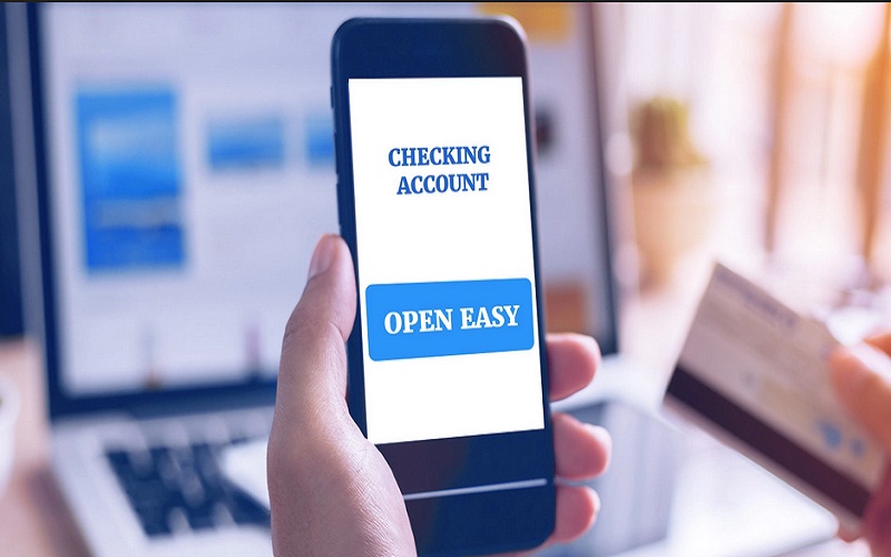 open checking account online