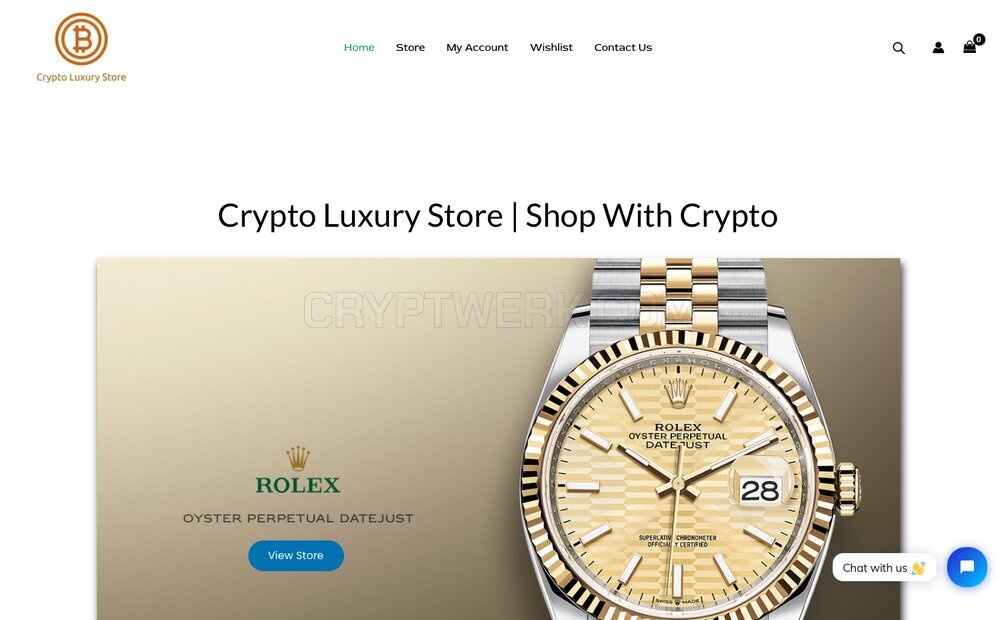 crypto at Crypto Luxury Store