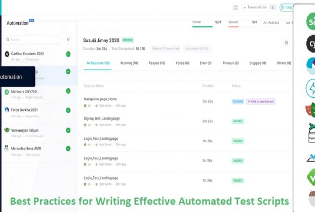 Writing Effective Automated Test Scripts