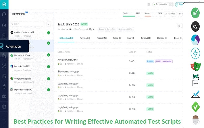 Writing Effective Automated Test Scripts