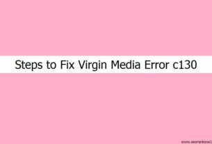 Virgin Media Error c130
