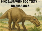 Dinosaur with 500 Teeth