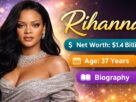 Rihanna net worth age and biography